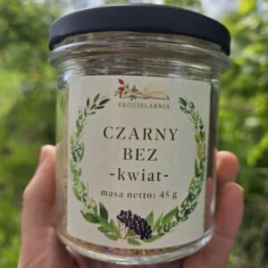 bez czarny kwiat 45g (słoik)